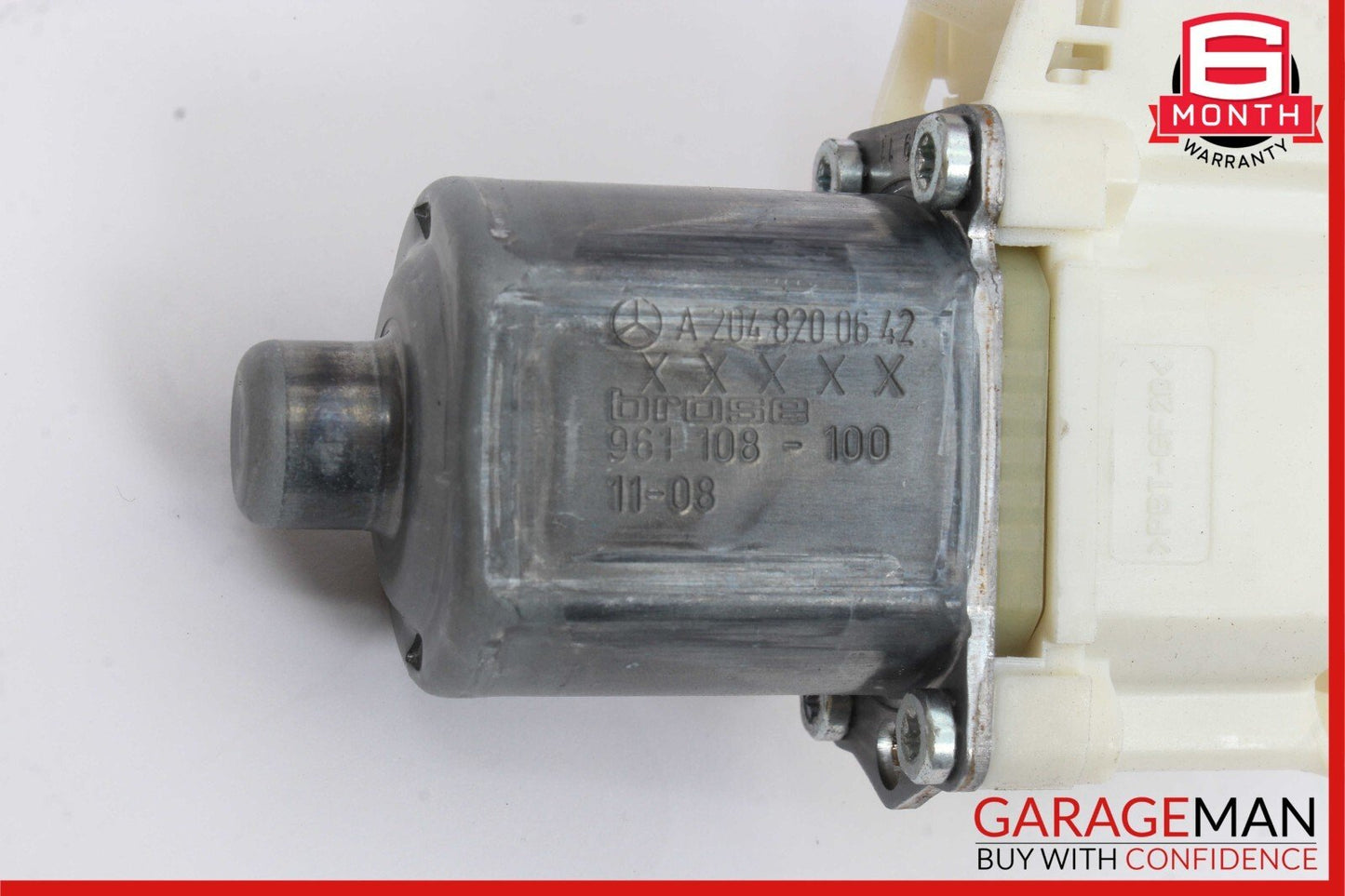 08-16 Mercedes GLK350 E350 C250 Rear Right Side Door Window Regulator Motor Unit
