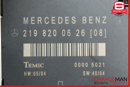 06-11 Mercedes W219 CLS500 CLS550 Front Left Driver Side Door Control Module OEM