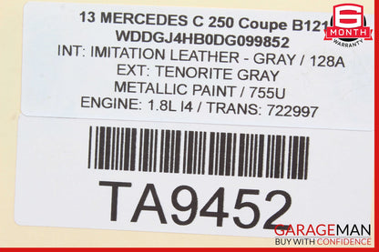12-14 Mercedes W204 C250 1.8L Throttle Valve Body 2661410525