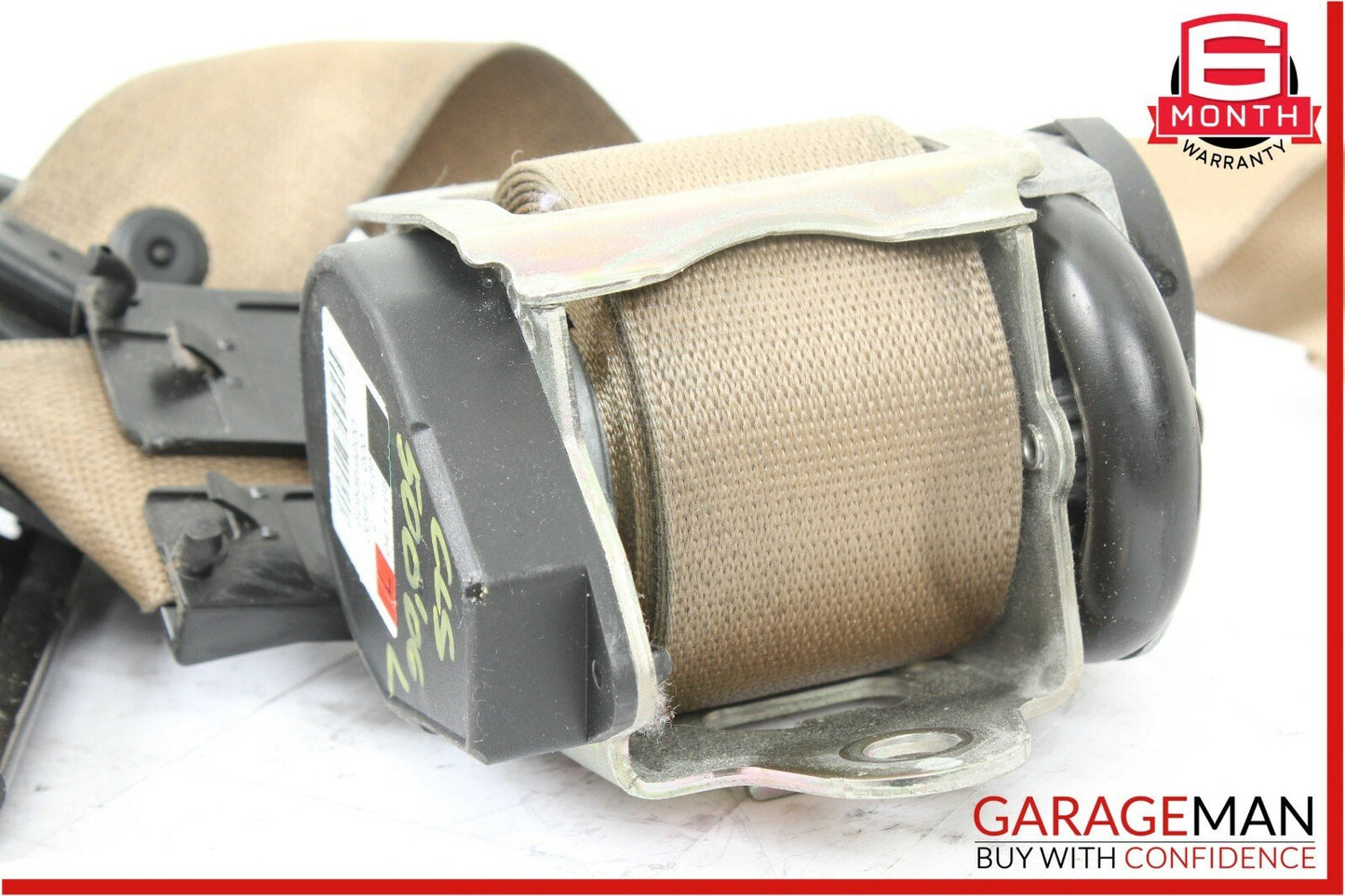 06-09 Mercedes CLS500 E350 Front Left Side Seatbelt Seat Belt Retractor Brown