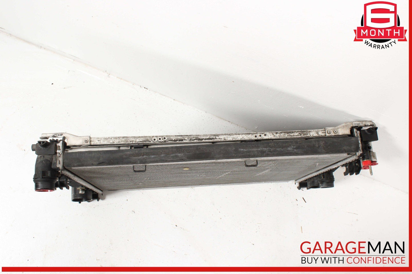 03-06 Mercedes R230 SL500 Cooling Radiator A/C Condensor Oil Cooler OEM
