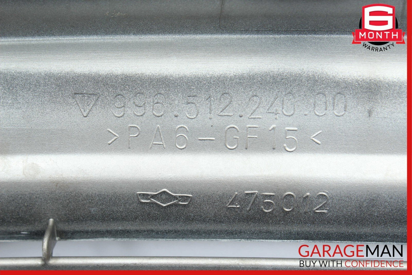 99-05 Porsche Carrera 911 Rear Trunk Deck Lid Grille Spoiler Silver OEM