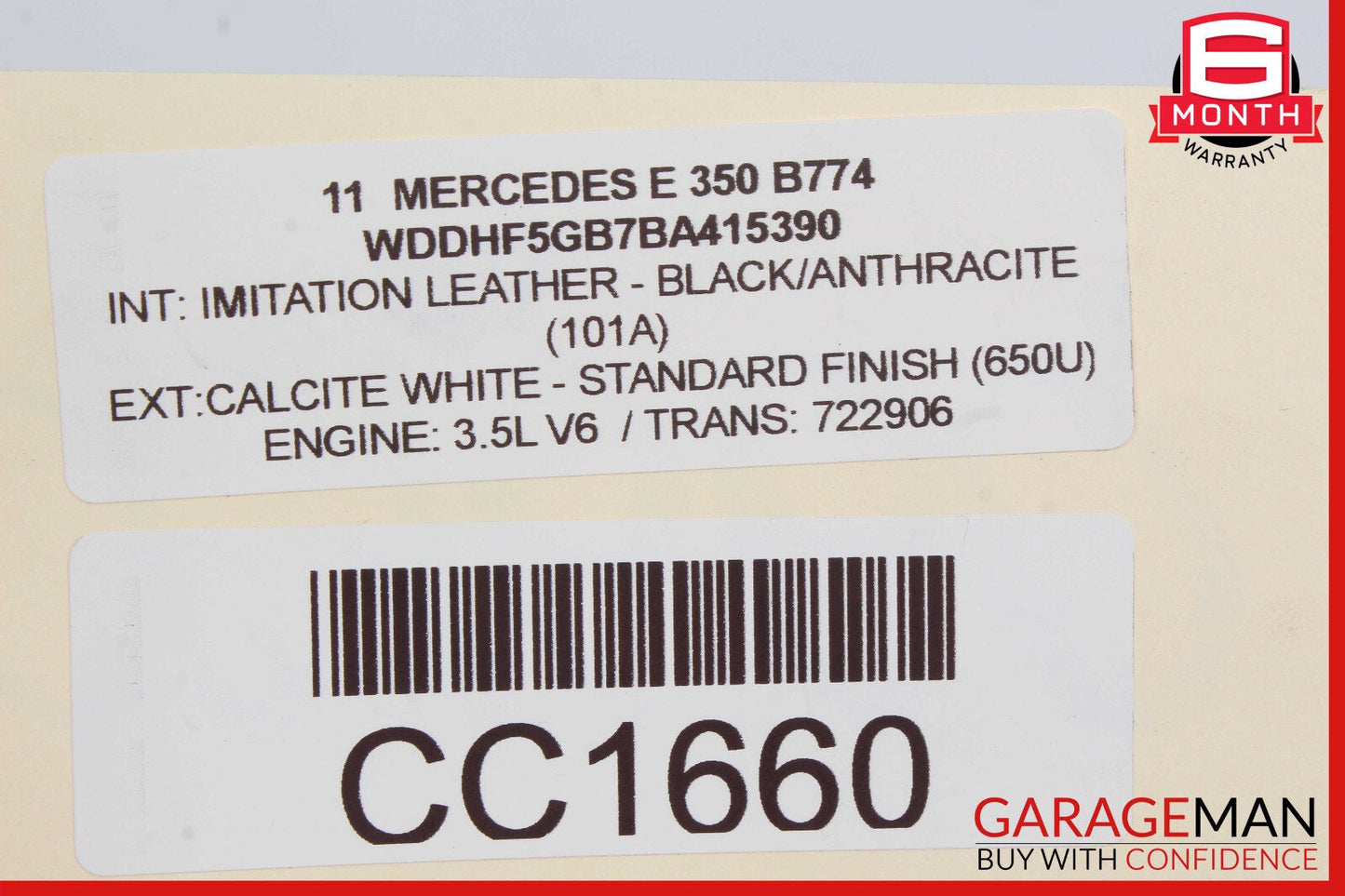 10-13 Mercedes W212 E350 Front Right Lower Bottom Seat Cushion Assembly OEM