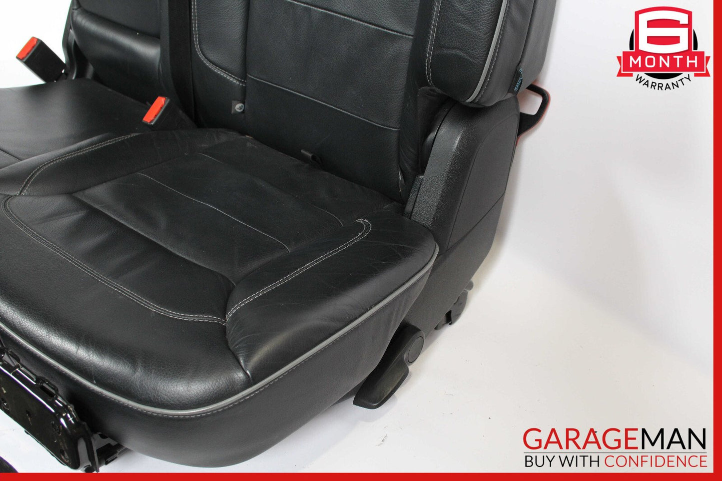 13-16 Mercedes X166 GL450 Rear Left Driver Side Complete Seat Cushion Black OEM