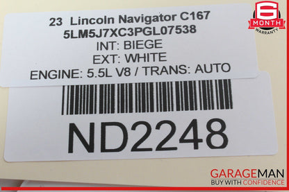 20-24 Lincoln Aviator Rear Left Driver Side 3rd Third Row Seat Belt OEM