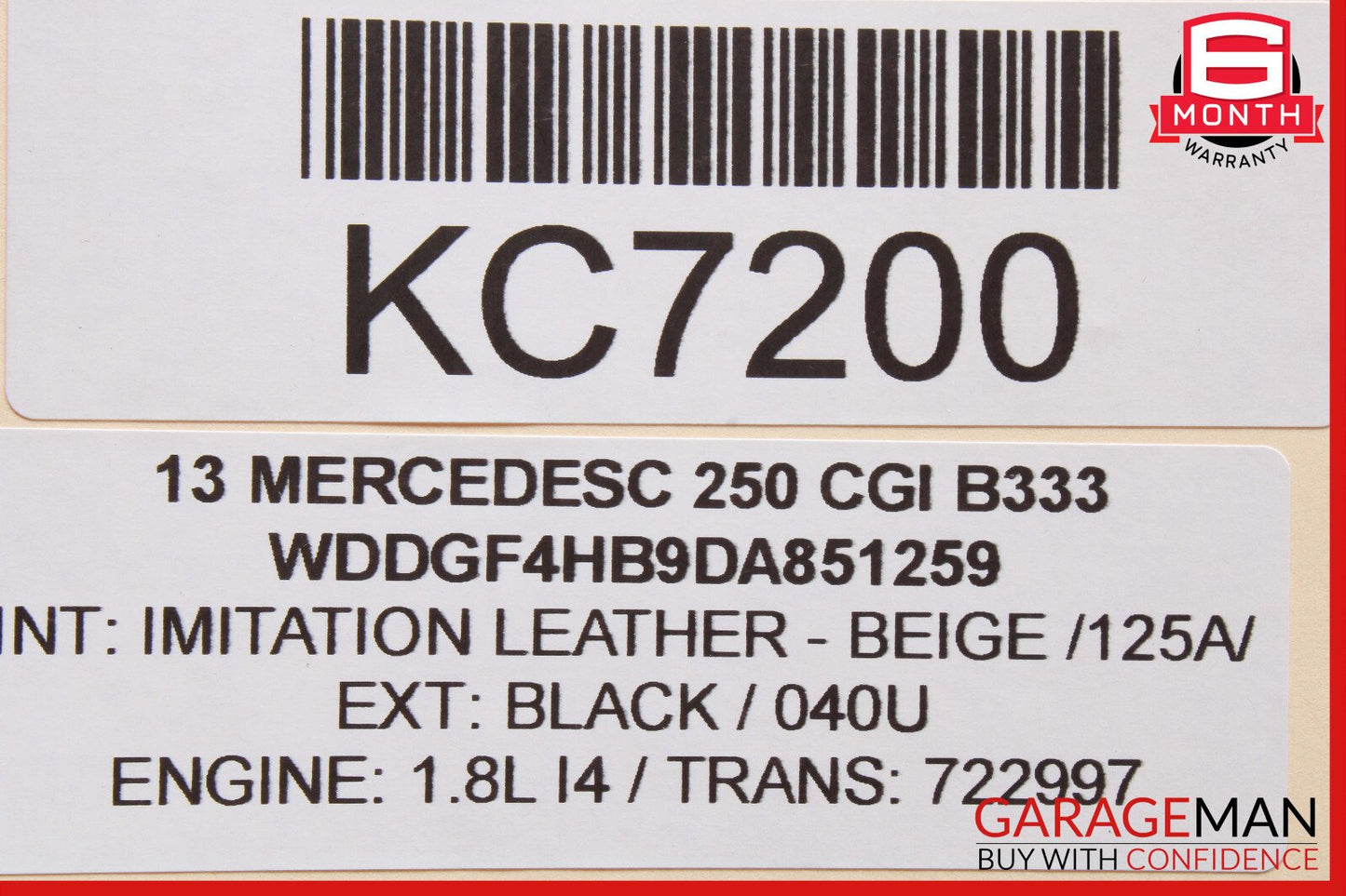 08-18 Mercedes W204 C250 SLK250 Front Right Side Door Control Module OEM