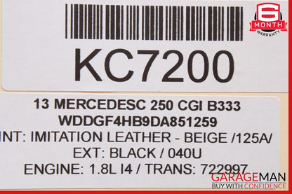 08-18 Mercedes W204 C250 SLK250 Front Right Side Door Control Module OEM