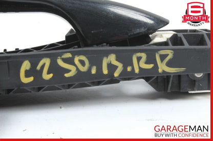 12-14 Mercedes W204 C250 C300 C63 Right Passenger Exterior Door Handle Black