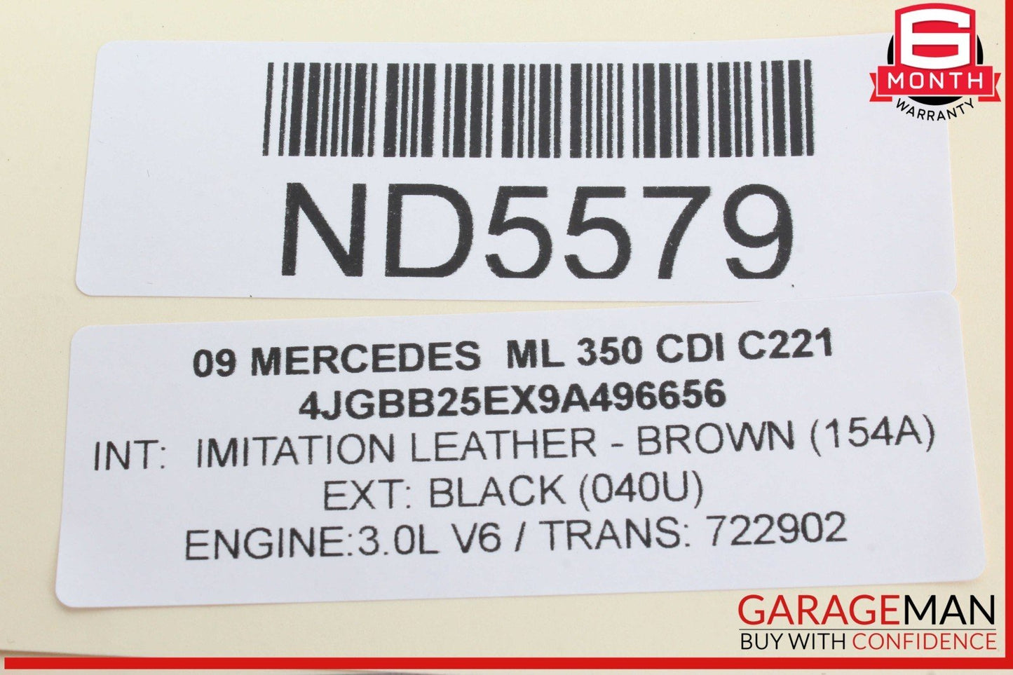 Mercedes W164 ML350 CDI Voice Communication Control Module 2048202085 OEM