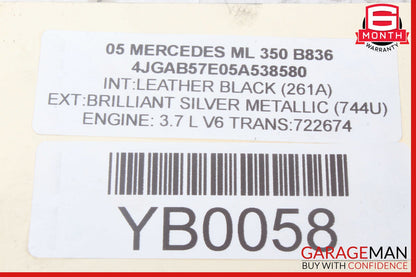 98-05 Mercedes W163 ML350 ML500 Front Right Side Axle CV Half Shaft OEM