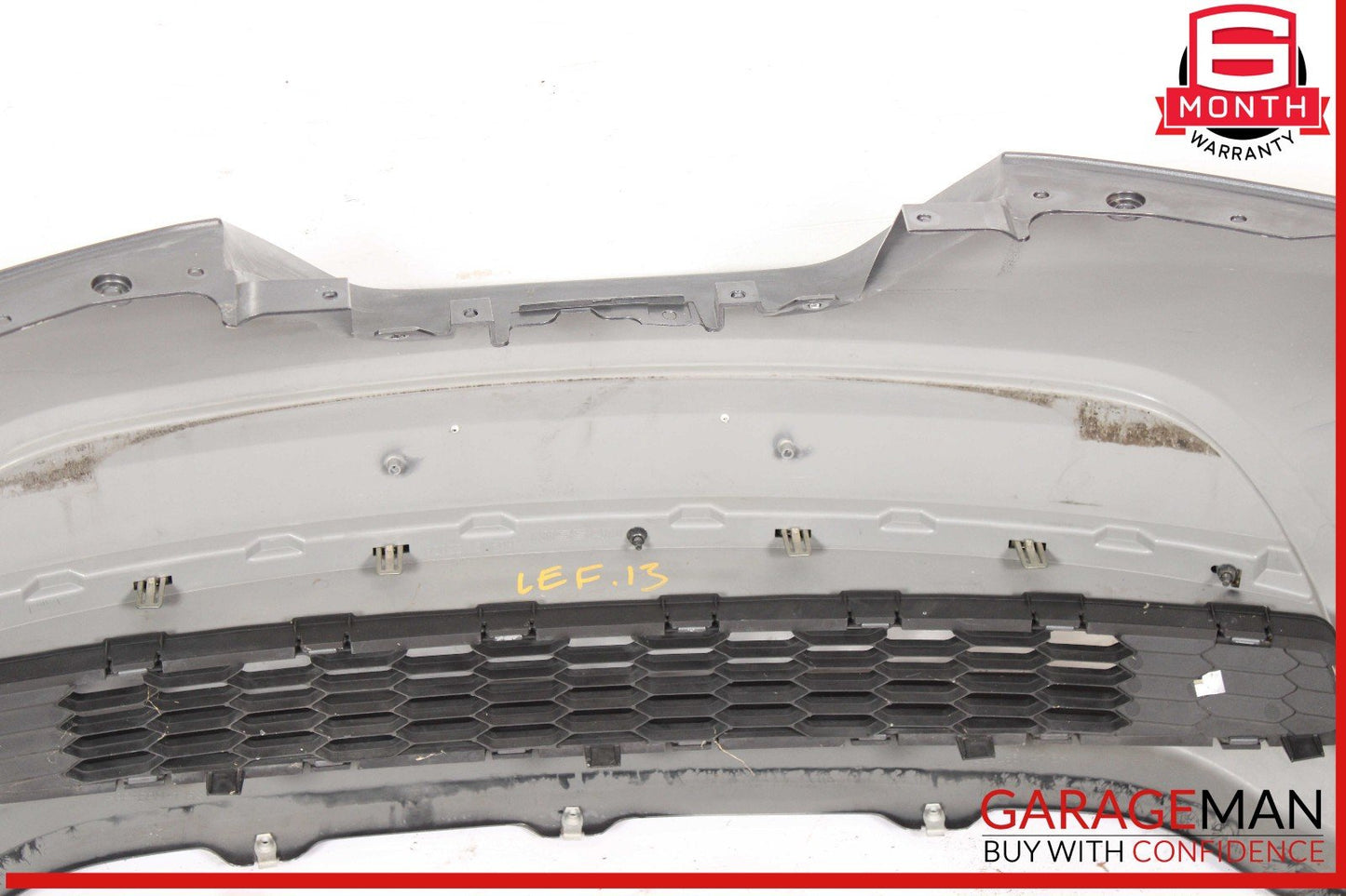13-17 Nissan Leaf Front Bumper Cover Gray OEM
