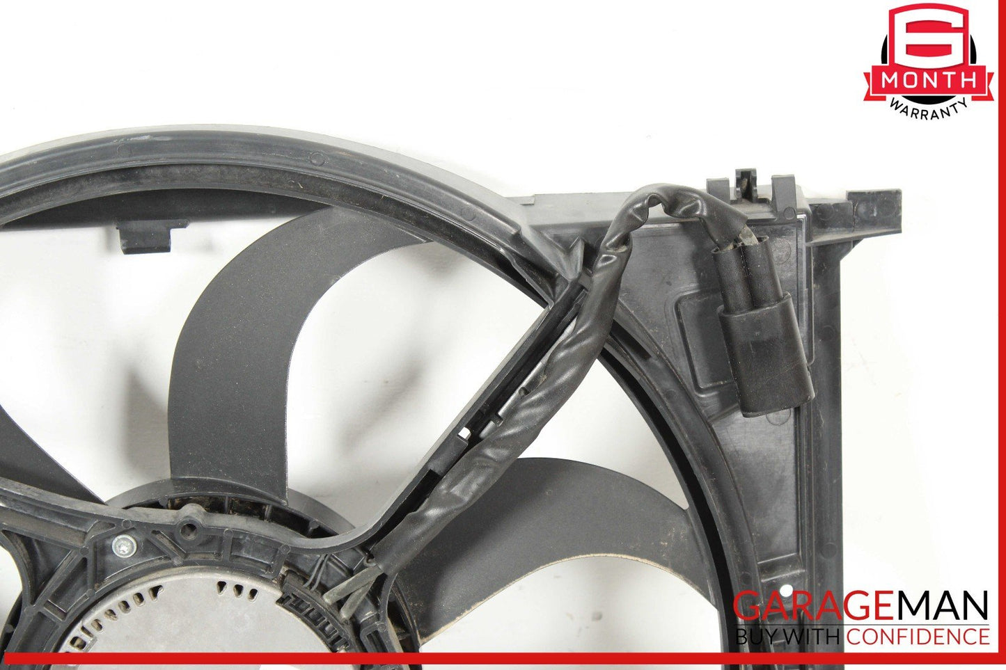 07-14 Mercedes W221 S550 S350 CL550 Engine Cooling Fan Shroud Motor Assembly