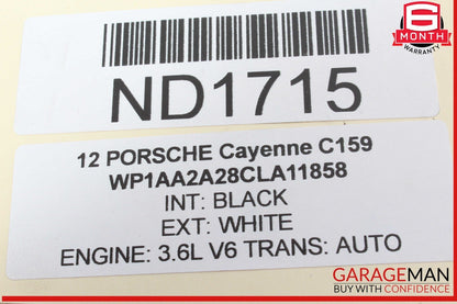 11-18 Porsche Cayenne 958 Rear Right or Left Side Upper Forward Control Arm OEM