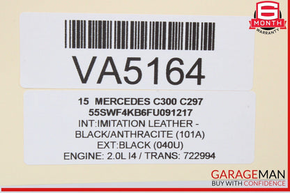 15-20 Mercedes W205 C300 GLC43 AMG Right Side Outer Dash Air A/C Vent Grille OEM