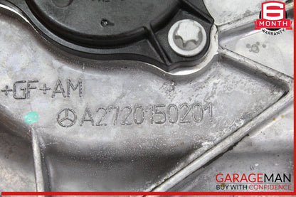 05-13 Mercedes W212 E350 Front Left Driver Side Engine Timing Chain Cover Plate