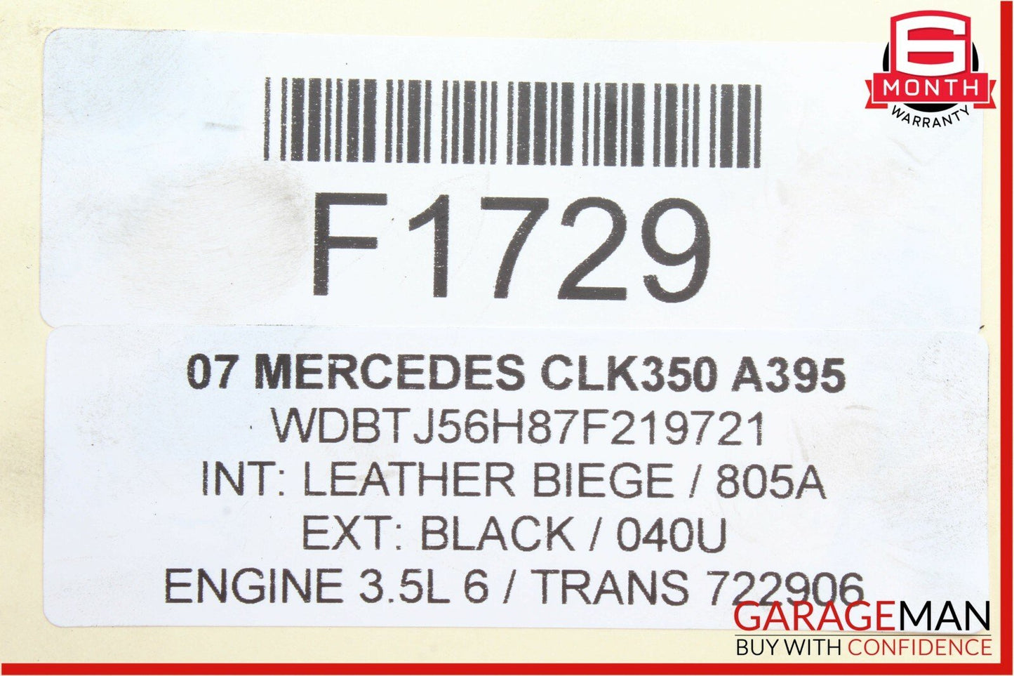 06-10 Mercedes W209 CLK350 S550 Front Right Side Engine Timing Chain Cover Plate