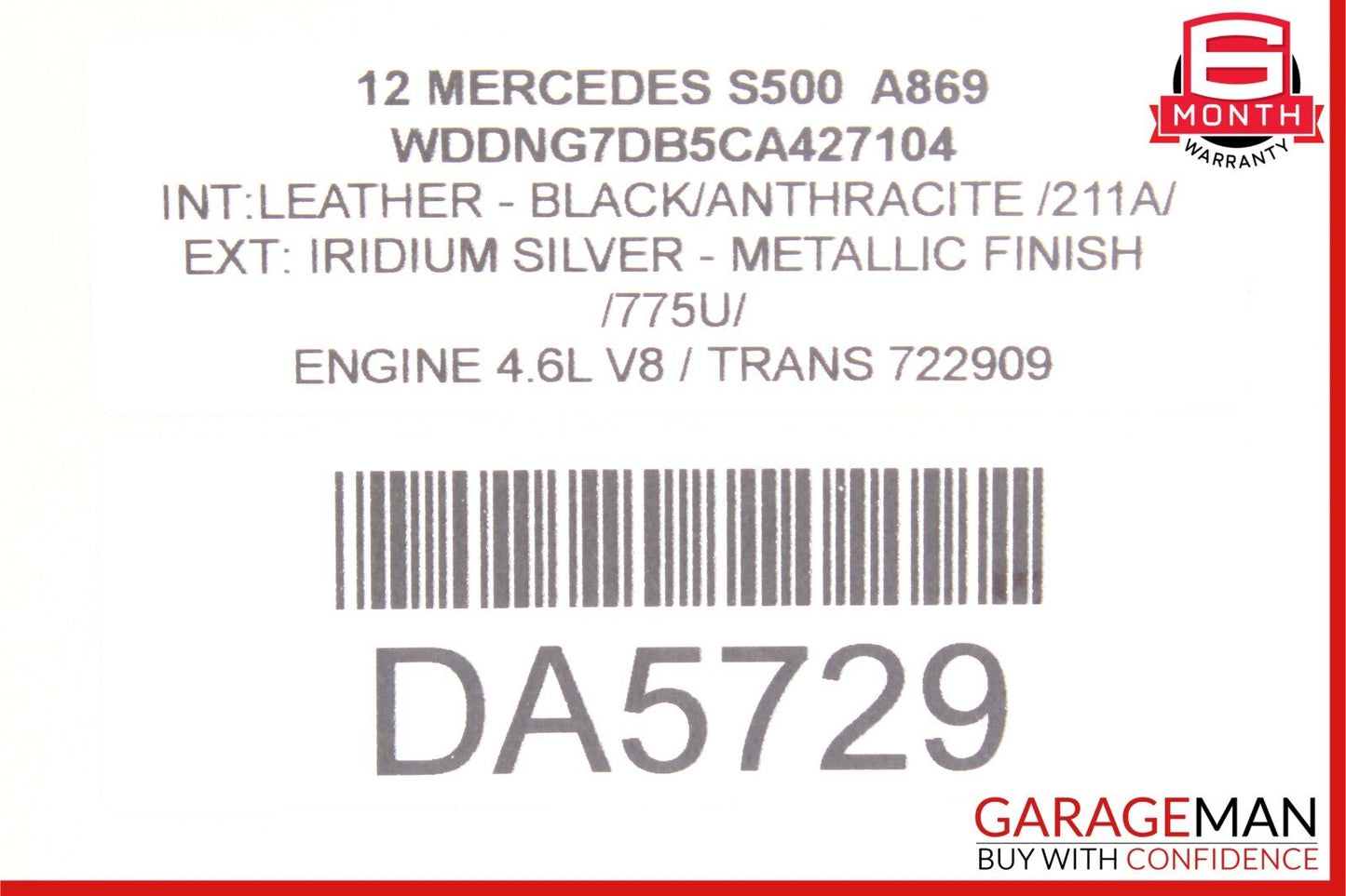 07-14 Mercedes S550 CL550 Front Right Side Seat Adjust Control Memory Switch Set