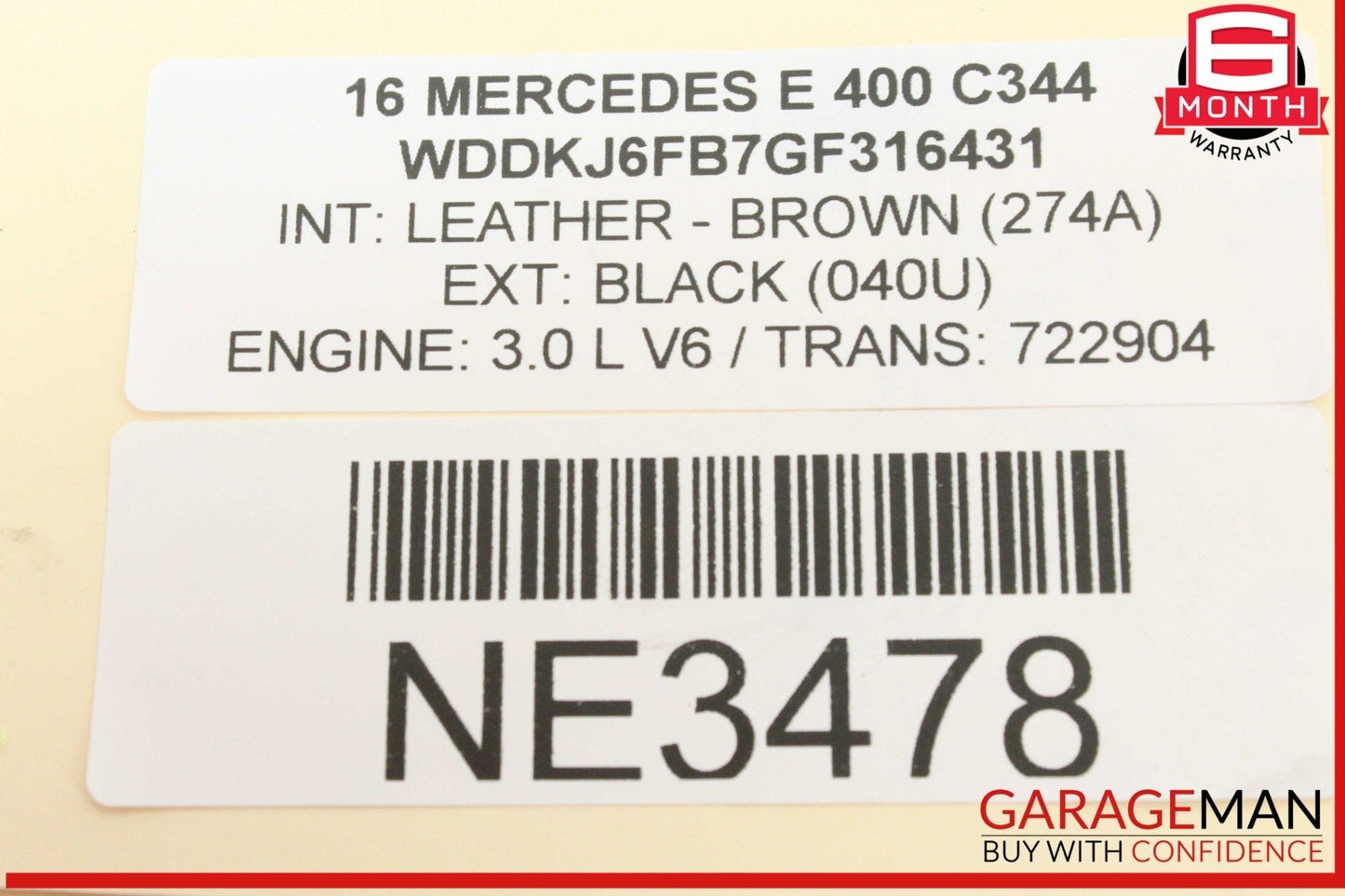 10-16 Mercedes W212 E400 E350 E550 Front Right Side Top Upper Control Arm OEM