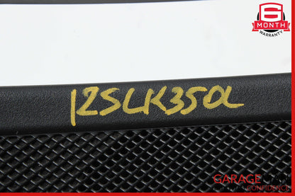 12-20 Mercedes R172 SLK350 SLC300 Rear Left B-Pillar Speaker Cover Black OEM