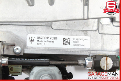 14-17 Maserati Ghibli S Q4 Power Steering Column Shaft Motor Drive Assembly AWD