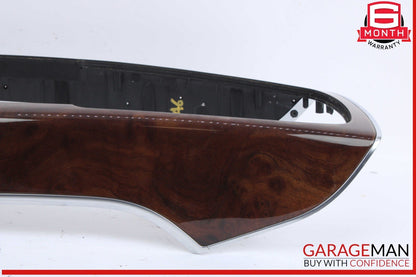 12-18 Audi A6 A7 Front Center Console Trim Panel Wood 4G0864261 OEM