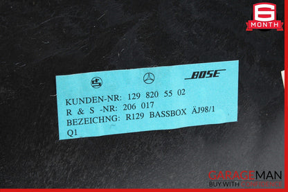 98-02 Mercedes R129 SL500 SL600 Subwoofer Sub Woofer Audio Bose Speaker OEM