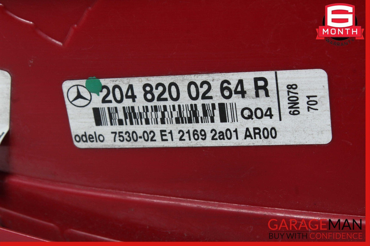 08-11 Mercedes W204 C300 C350 Sedan Rear Right Taillight Tail Light Lamp OEM