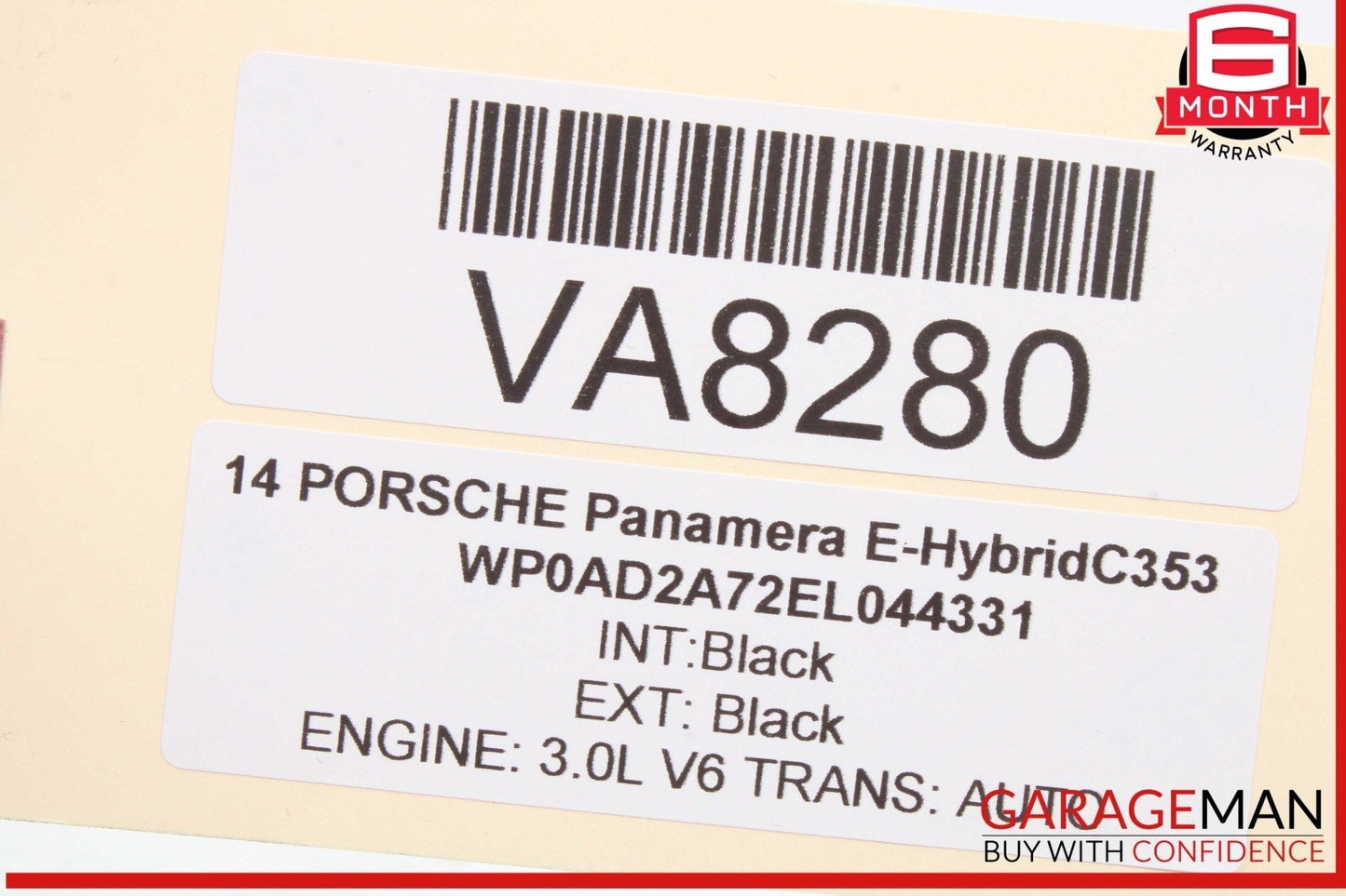 10-16 Porsche Panamera 970 E-Hybrid Front Right or Left Seat Control Module OEM