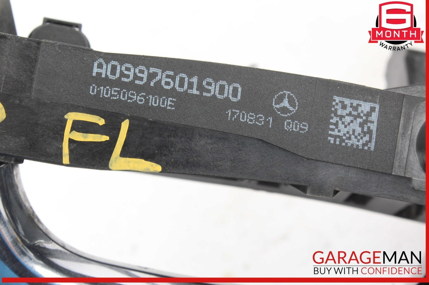 15-20 Mercedes W205 C300 Front Left Side Exterior Door Handle Keyless Go OEM