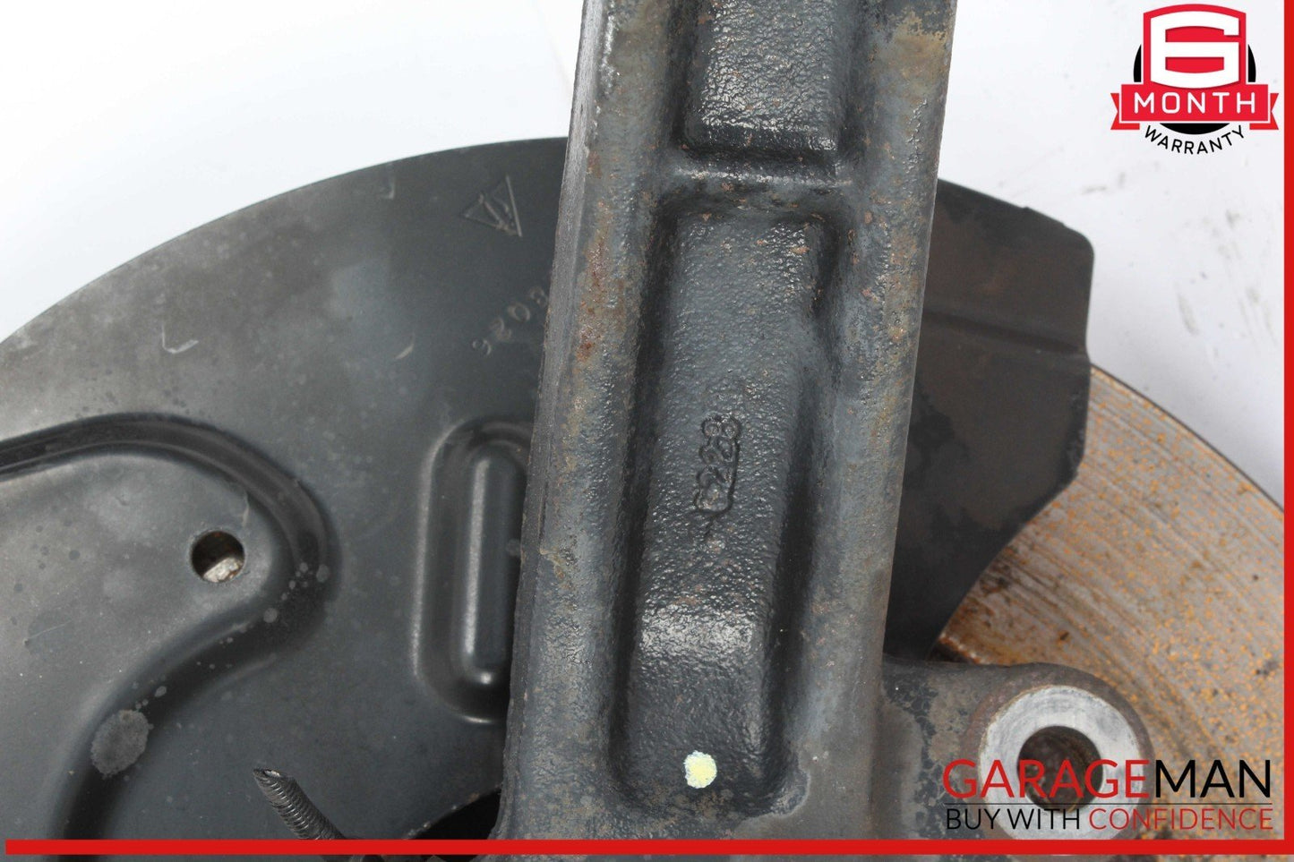 06-13 Mercedes W251 R500 Front Right Side Spindle Knuckle Hub w/ Rotor Disc OEM