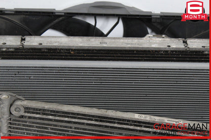 11-13 Mercedes W212 E350 Engine Motor Cooling Radiator AC A/C Condenser Assembly