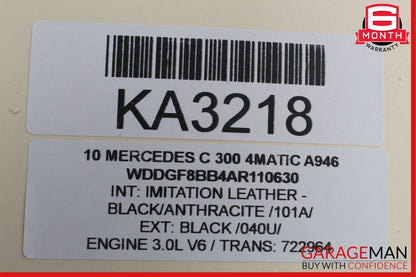 08-18 Mercedes C300 E350 CLS550 Rear Left Side Door Control Module Unit