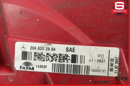 12-14 Mercedes W204 C250 C300 Rear Left Driver Side Taillight Tail Light Lamp