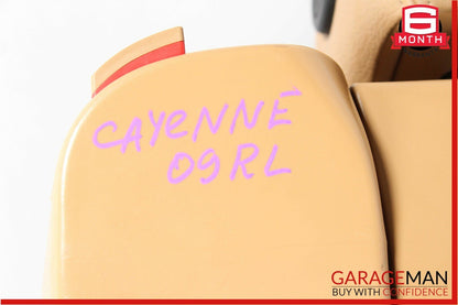 03-10 Porsche Cayenne 955 957 Rear Left Side Top Upper Seat Cushion Cover Suede