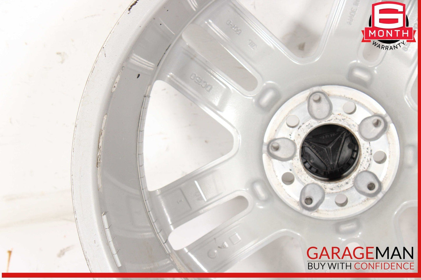 13-19 Mercedes X166 GL450 8.5 x 19 19" Wheel Rim Silver 1664011302 OEM