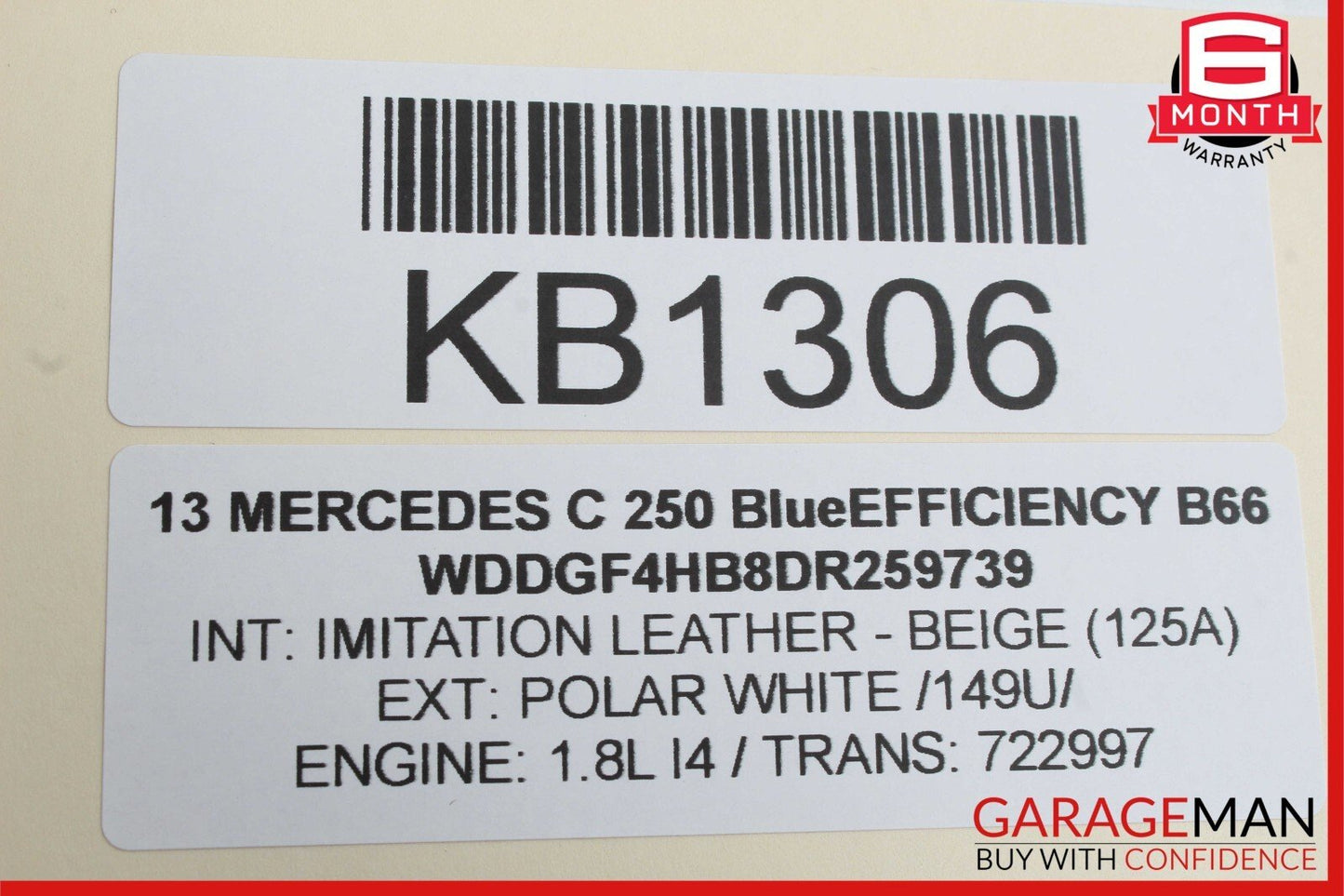 08-18 Mercedes W204 C250 C300 CLS550 Front Left Side Door Control Module OEM