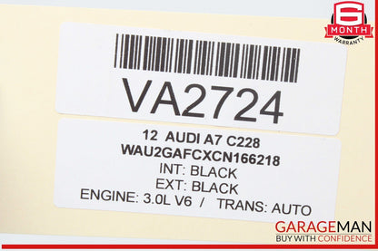 12-18 Audi A7 S7 Rear Trunk Fuse Relay Junction Box 4G0971845A OEM