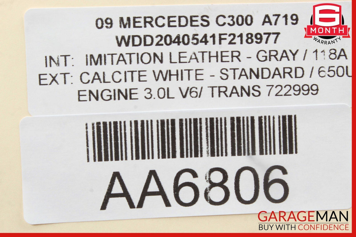 08-14 Mercedes W204 C350 C63 AMG Sedan Rear Right Door Window Regulator Motor