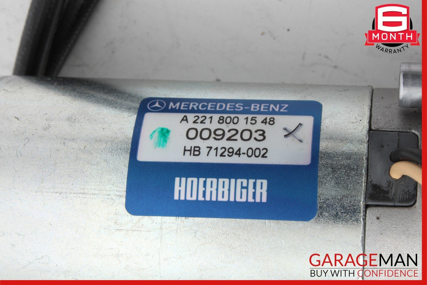 07-14 Mercedes W221 S550 S63 AMG Trunk Lid Pull Down Hydraulic Cylinder Assy