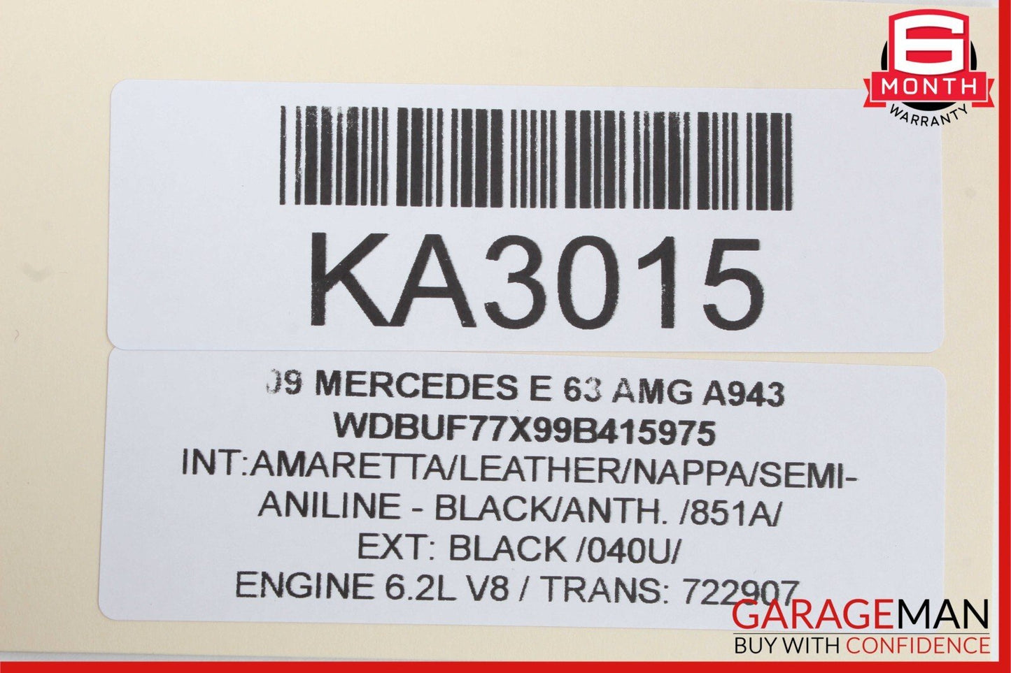 07-11 Mercedes W211 E63 CLS63 AMG Fuel Pump Motor Control Module 0355400245 OEM