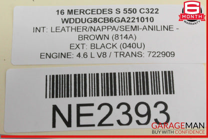 14-17 Mercedes W222 S550 AC DC Power Inverter Converter Control Module Unit OEM