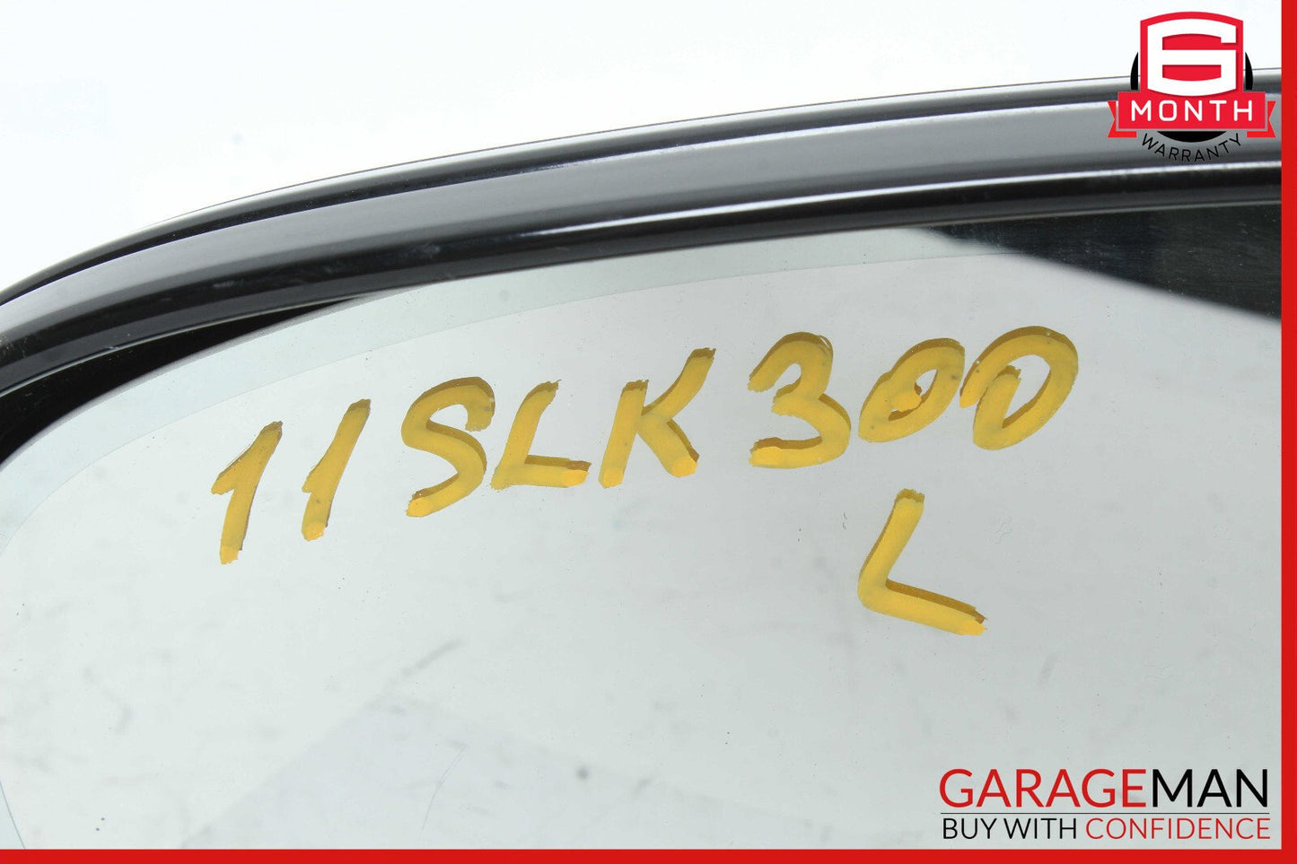 09-11 Mercedes R171 SLK300 Front Left Side Mirror Door Rear View Black OEM