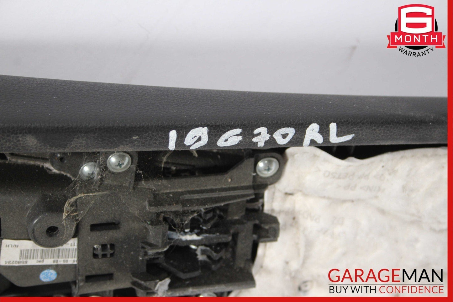 19-21 Genesis G70 Rear Left Driver Side Interior Door Trim Panel Cover Assembly