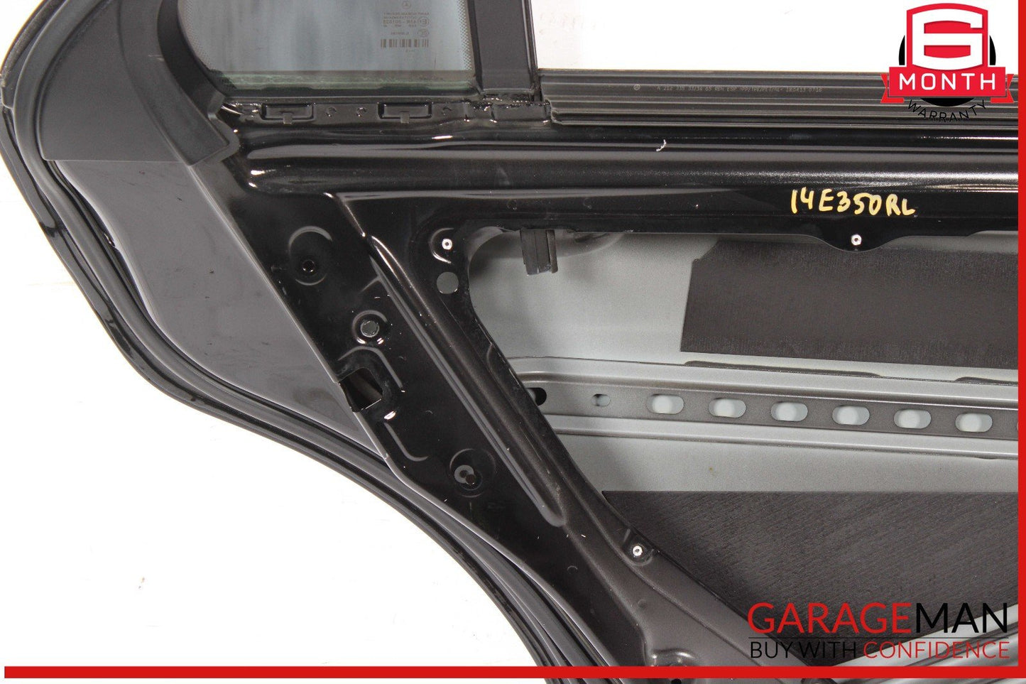 10-16 Mercedes W212 E350 Sedan Rear Left Driver Side Door Shell Assembly OEM
