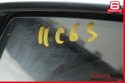 10-11 Mercedes W204 C250 C63 AMG Front Left Side Rear View Door Mirror Black OEM