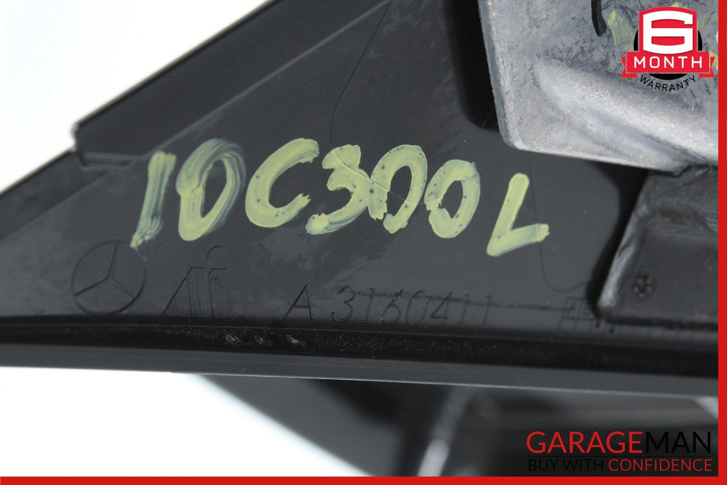 10-11 Mercedes W204 C300 C350 C250 Front Left Side Rear View Door Mirror Black