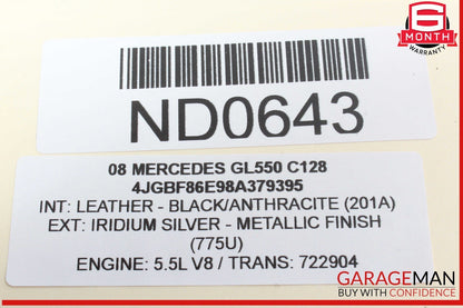 06-09 Mercedes X164 GL550 Left Driver Side Fog Light Lamp 1698201556 OEM