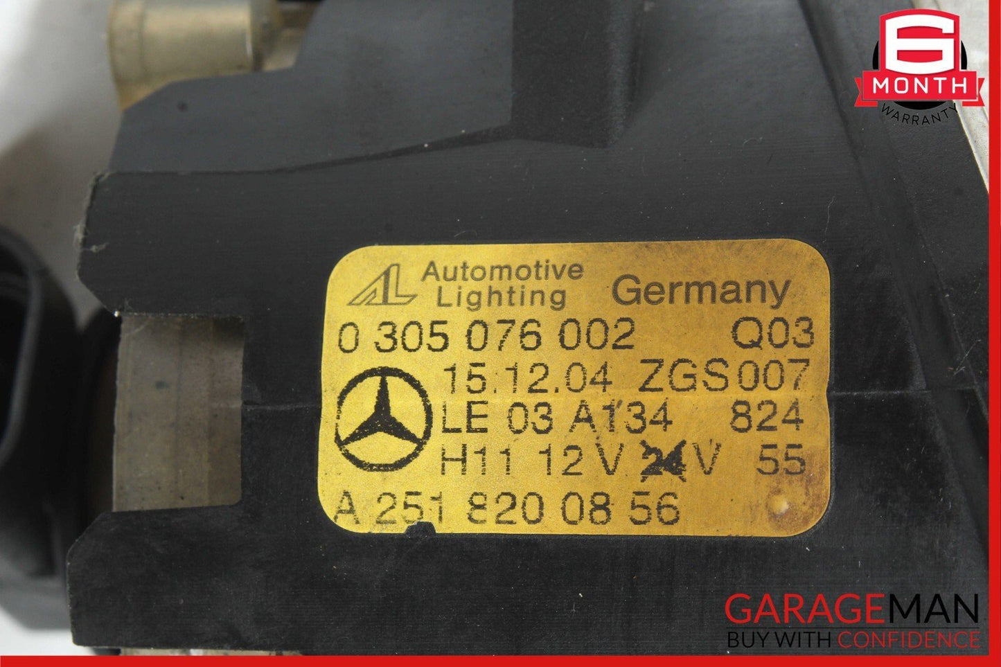 06-12 Mercedes ML350 GL450 Front Right Side Bumper Fog Light Lamp OEM