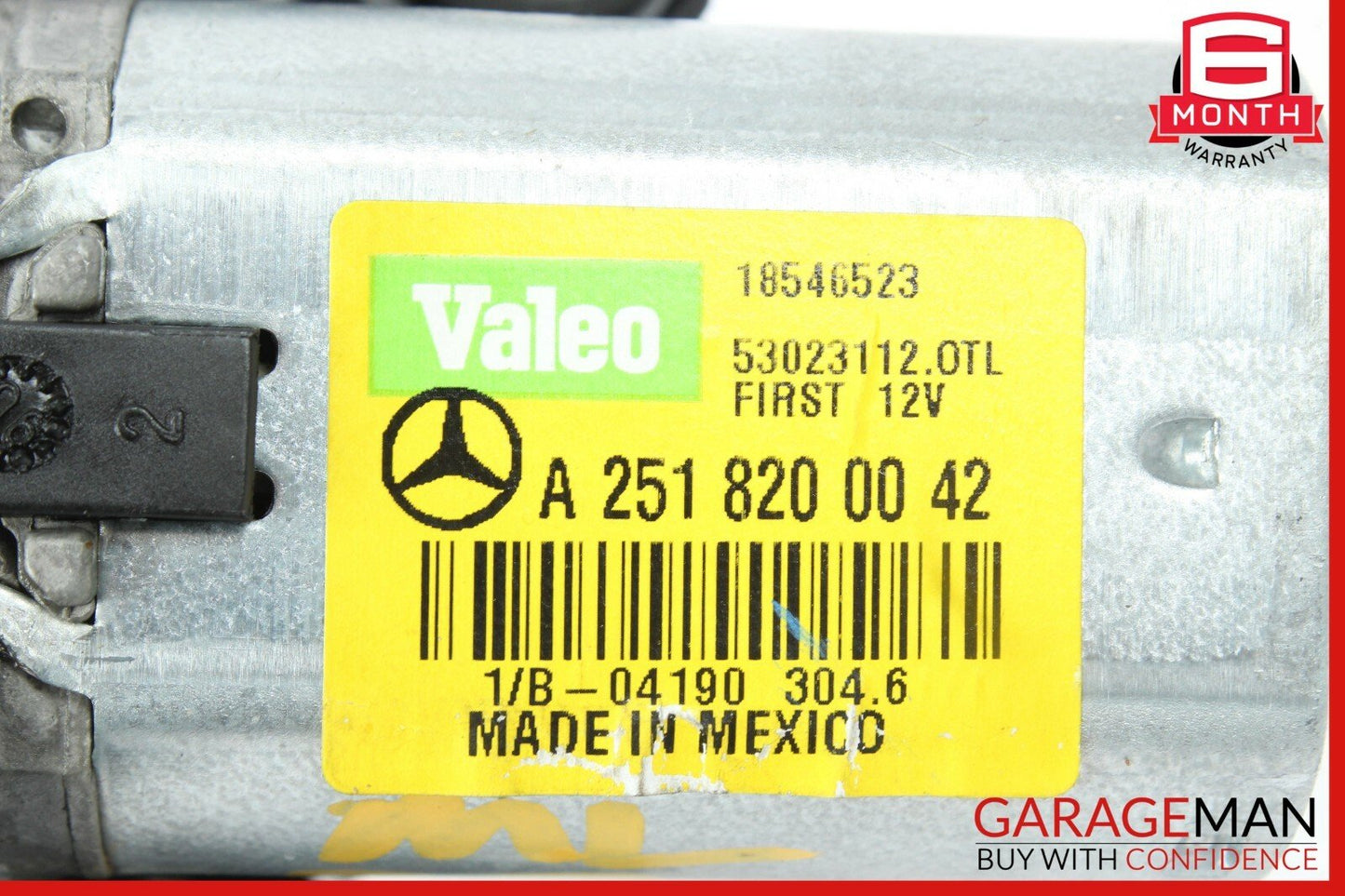 06-12 Mercedes X164 GL450 R550 ML450 Rear Windshield Glass Wiper Motor OEM