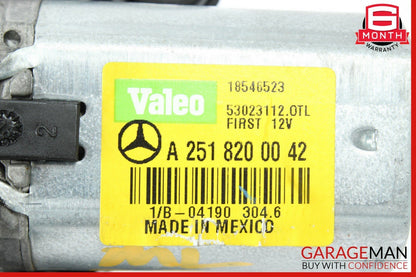 06-12 Mercedes X164 GL450 R550 ML450 Rear Windshield Glass Wiper Motor OEM